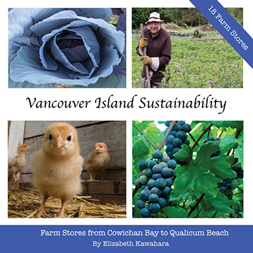 Farm store cover from Qualicum Beach to Cowichan Bay British Columbia